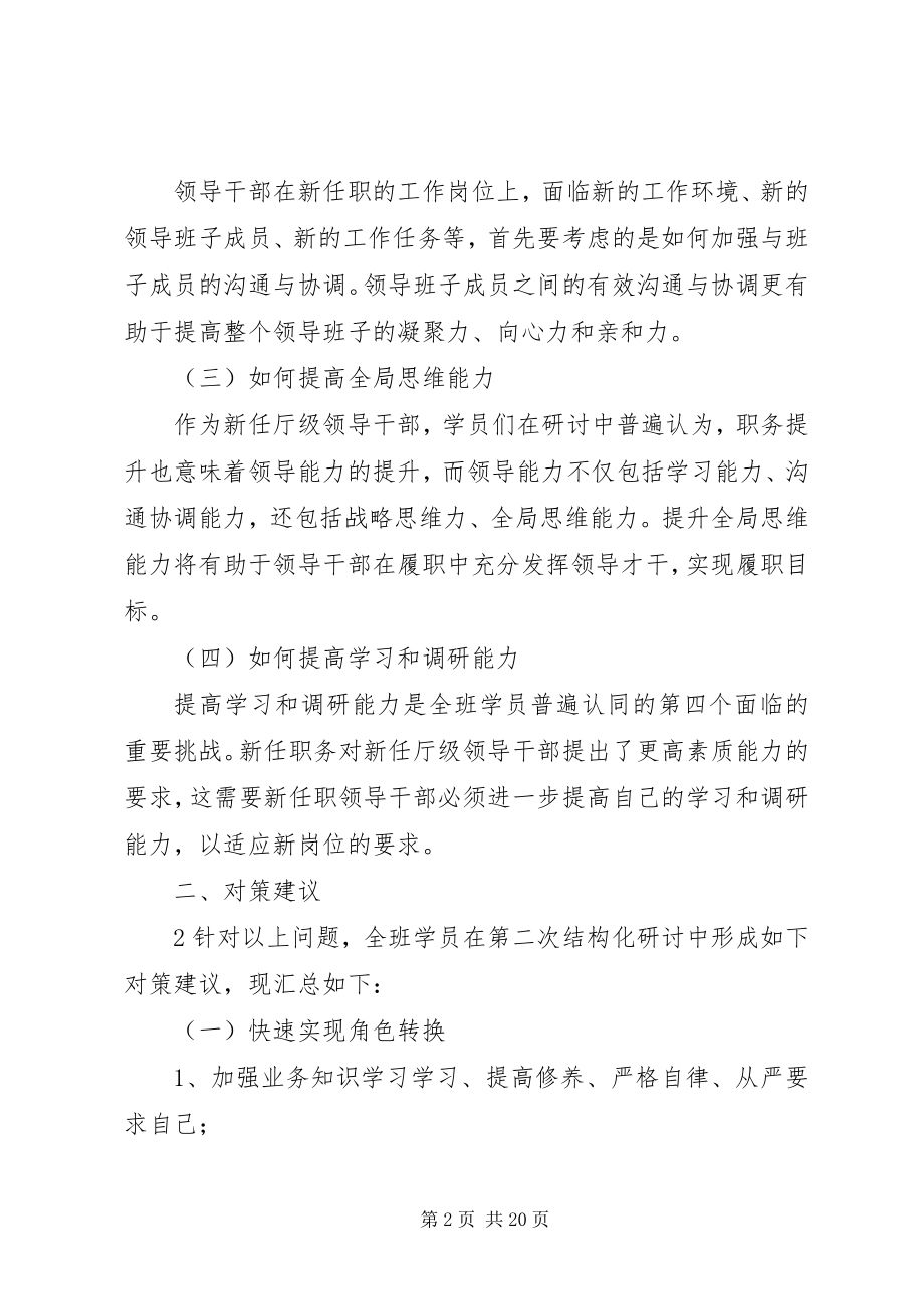 2023年新任厅级领导干部履职对策建议.docx_第2页