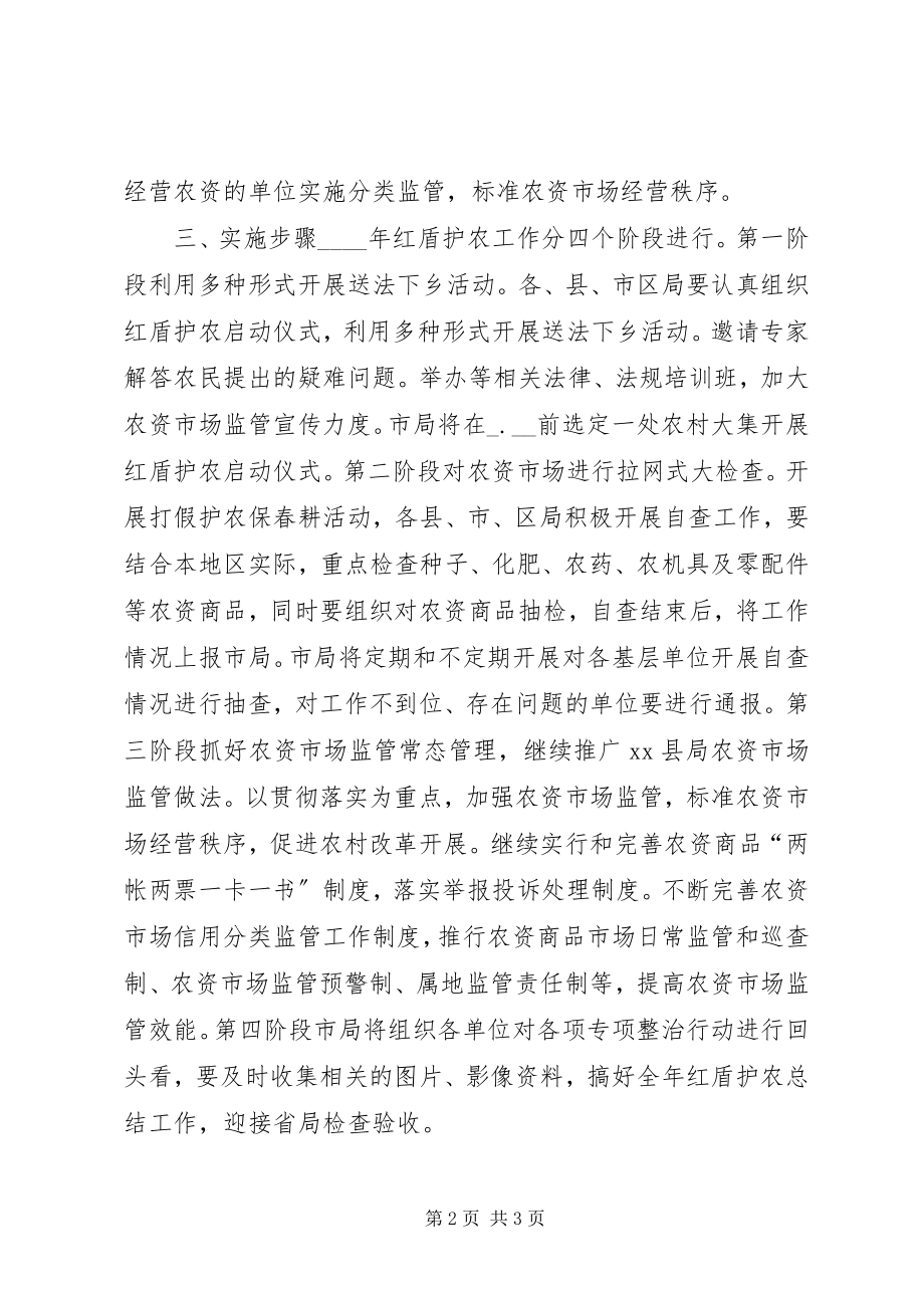 2023年工商局红盾护农行动实施方案.docx_第2页