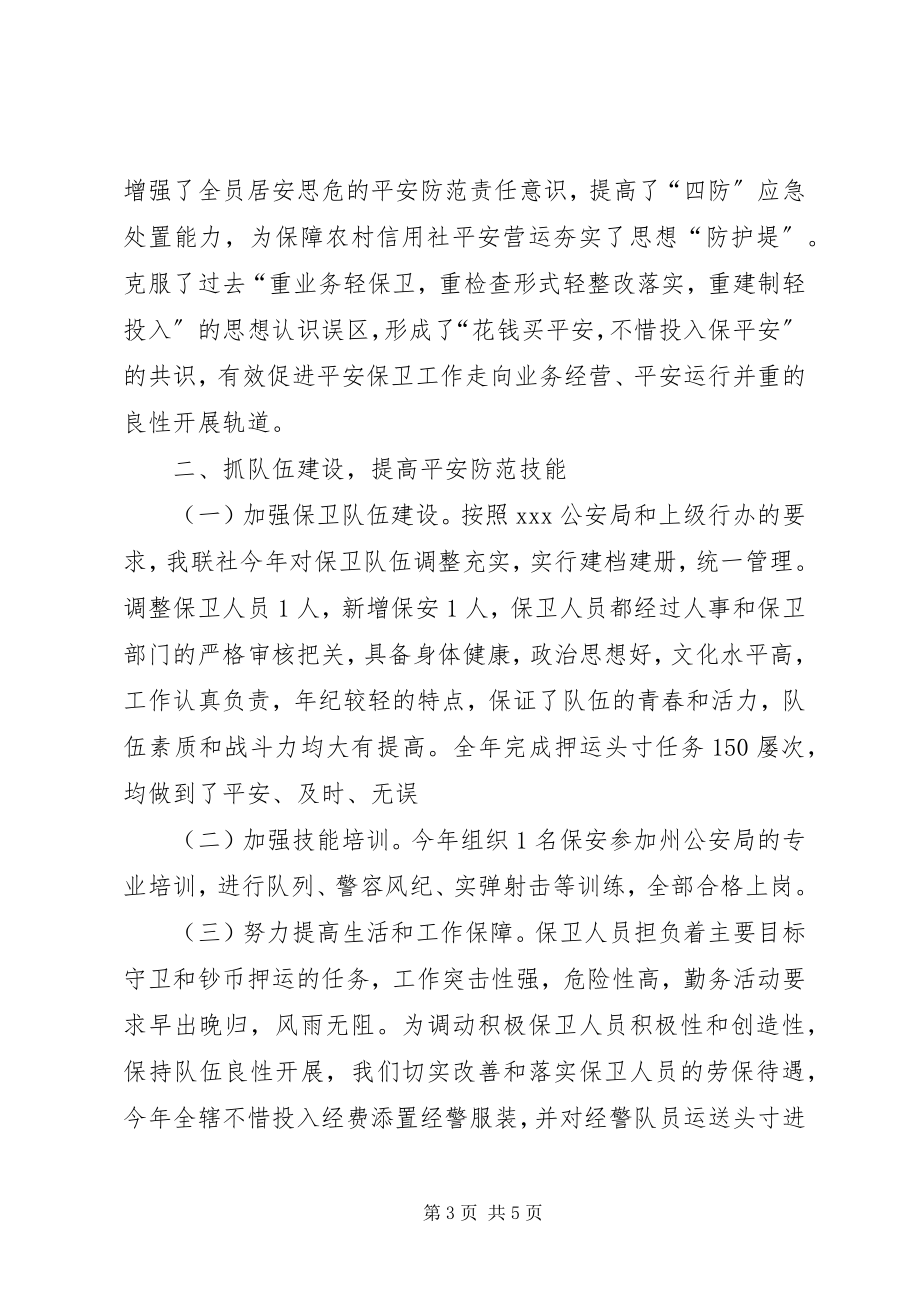 2023年安全保卫工作总结工作总结新编.docx_第3页