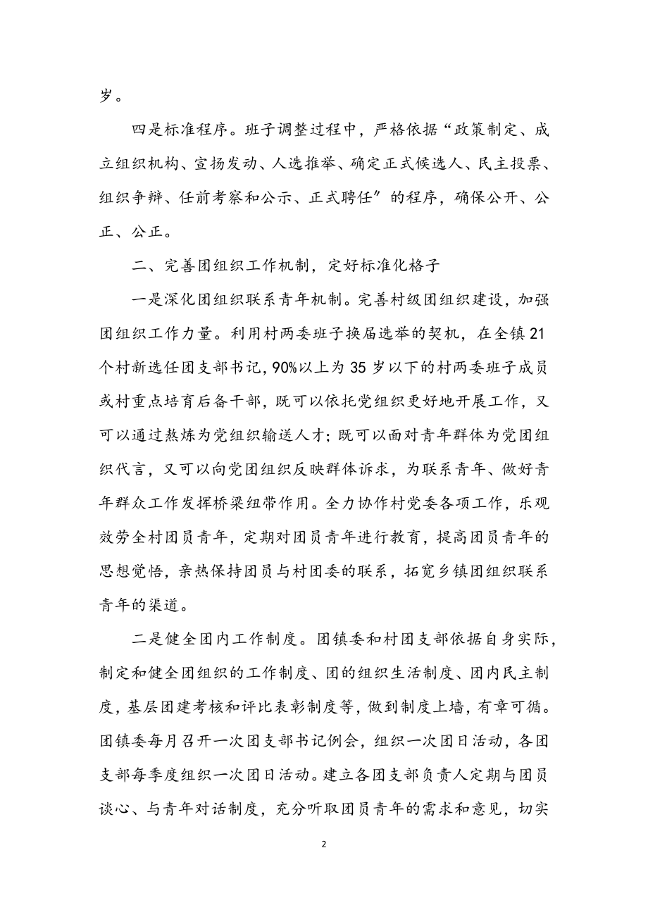 2023年乡镇团组织建设交流材料.docx_第2页