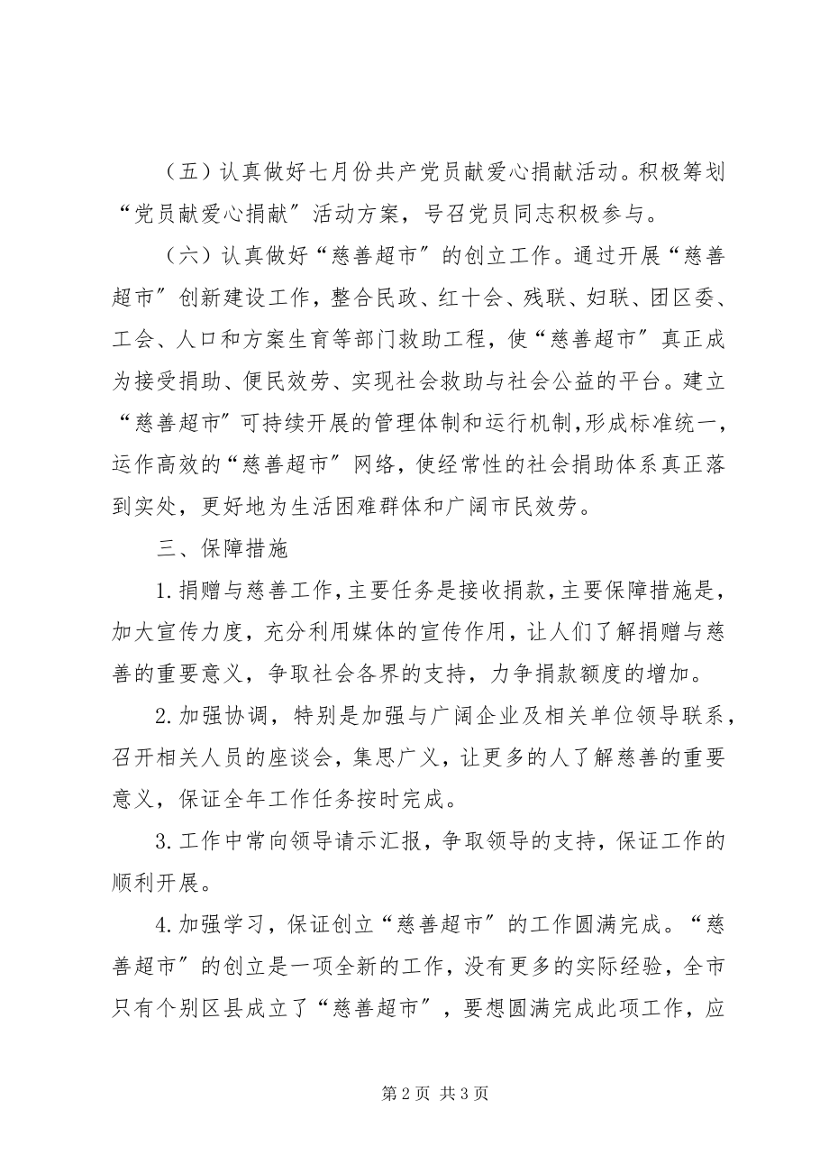 2023年民政局捐助中心度工作要点.docx_第2页