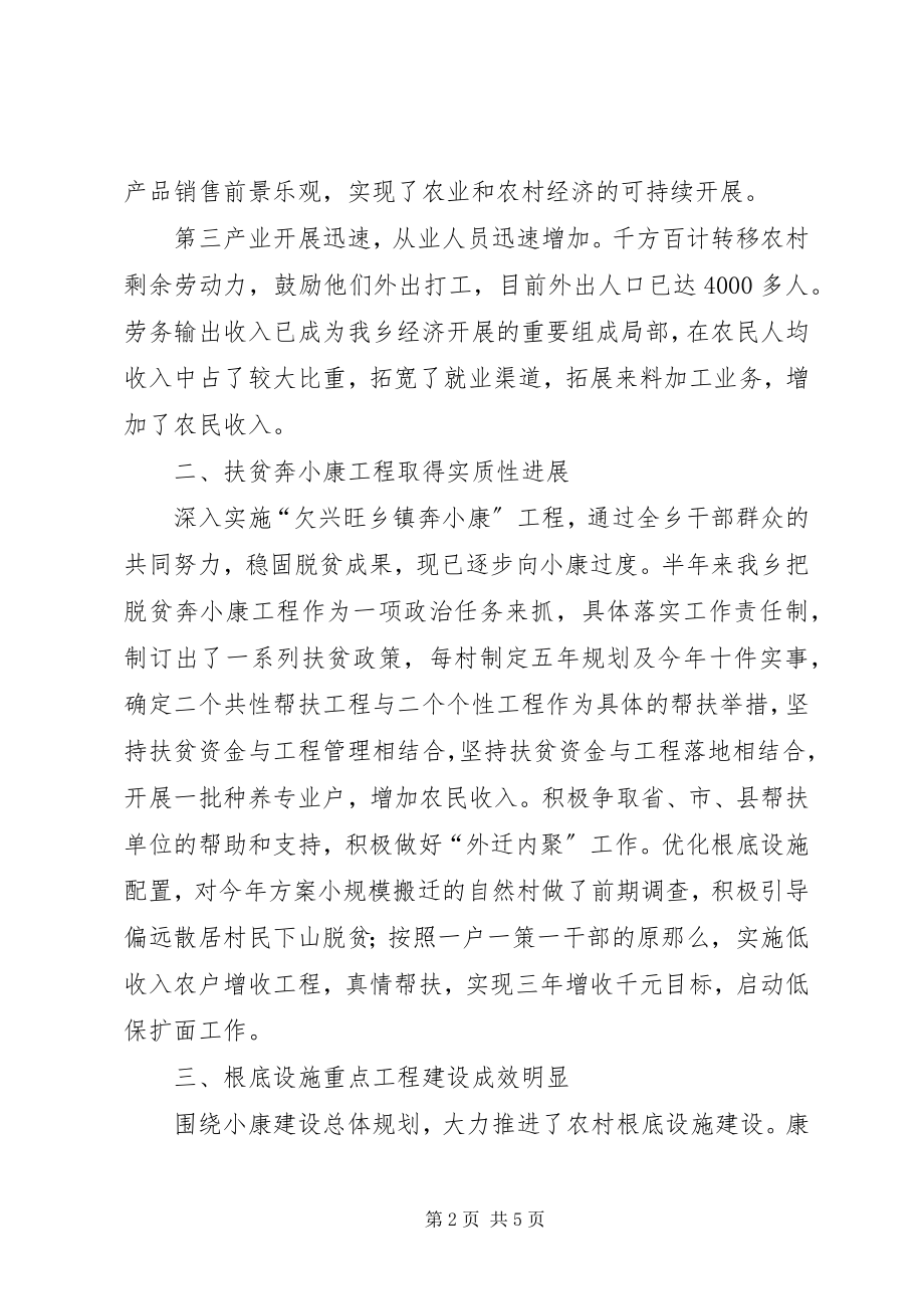 2023年乡镇上半年工总结.docx_第2页