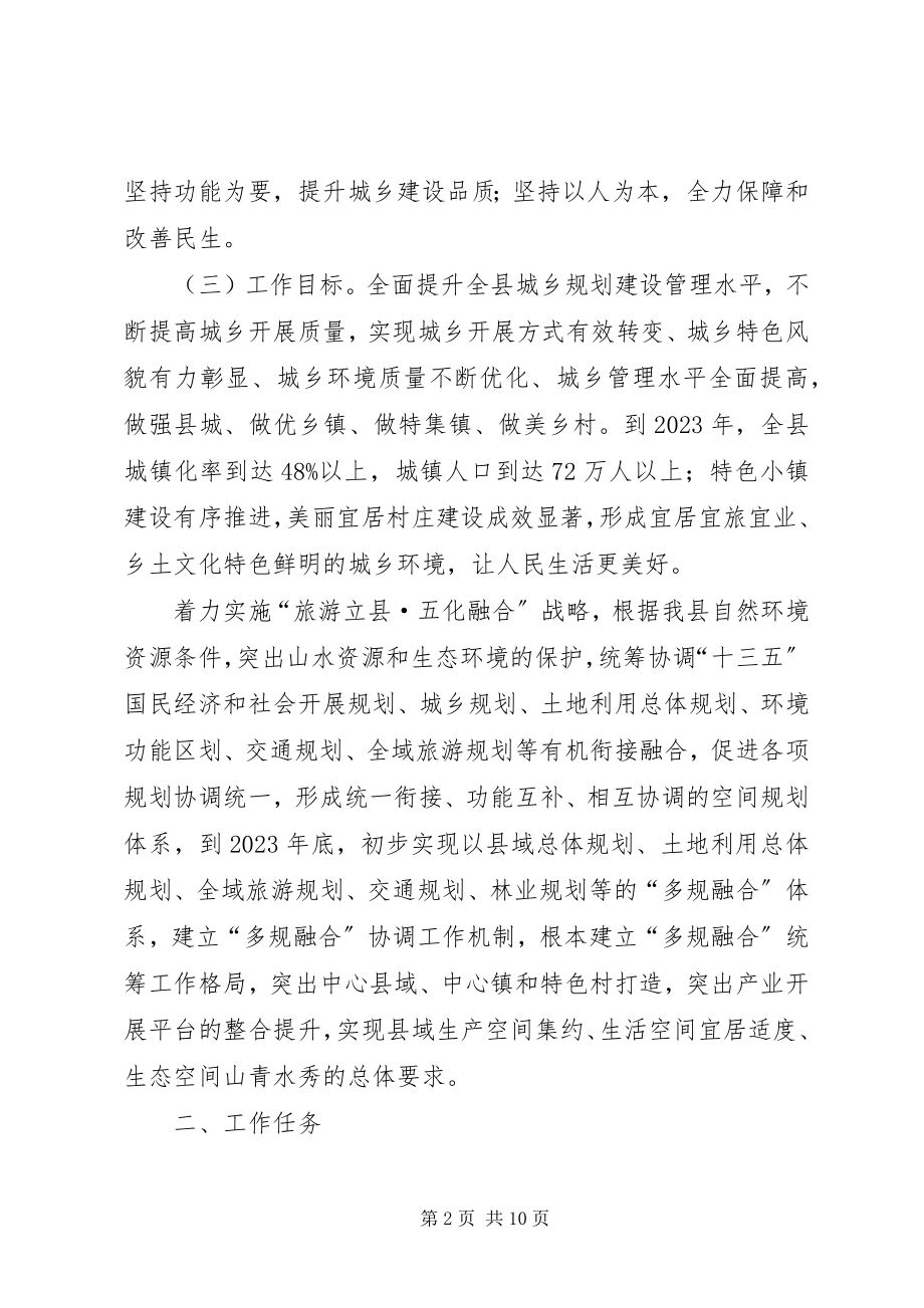 2023年进一步加强我市城乡规划工作的意见.docx_第2页