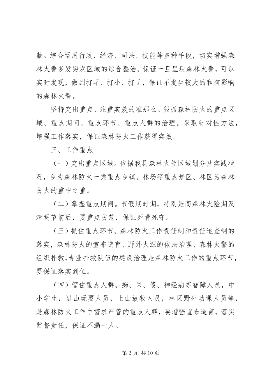 2023年森林火灾整治方案.docx_第2页