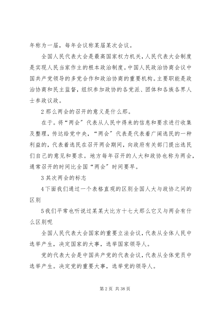 2023年公共卫生学院某年级预防医学专业两会理论学习活动总结.docx_第2页