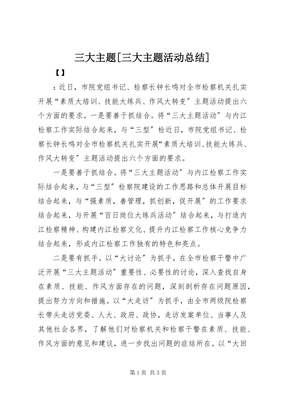 2023年三大主题三大主题活动总结.docx_第1页