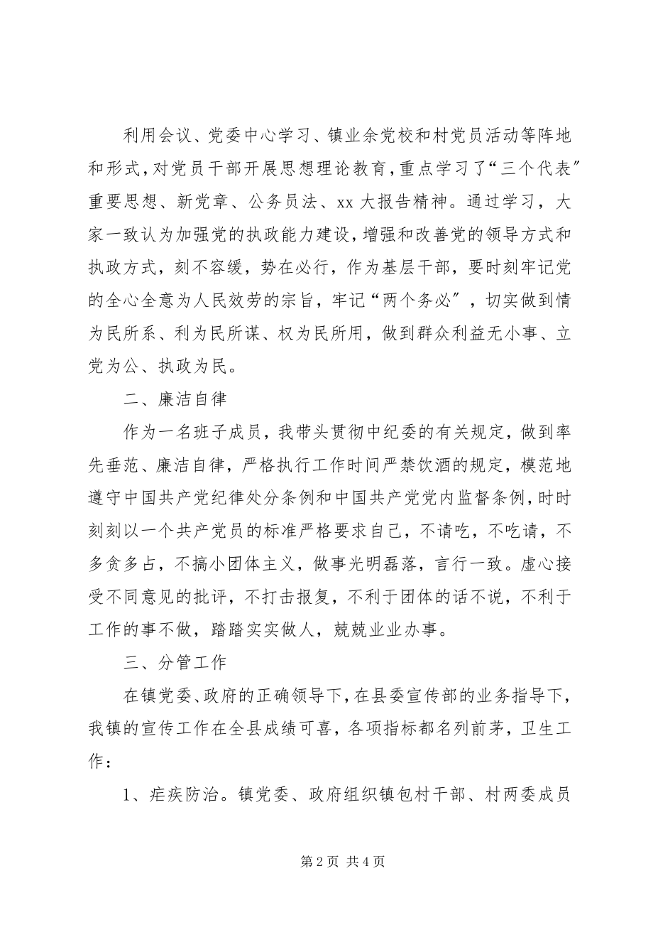 2023年镇党委宣传委员工作总结.docx_第2页