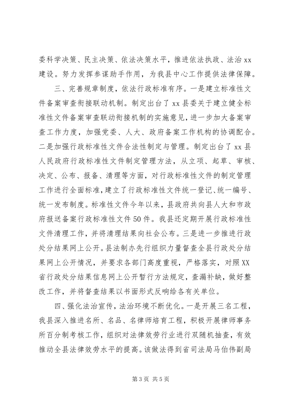 2023年民主法制领域改革专项小组度工作情况小结.docx_第3页