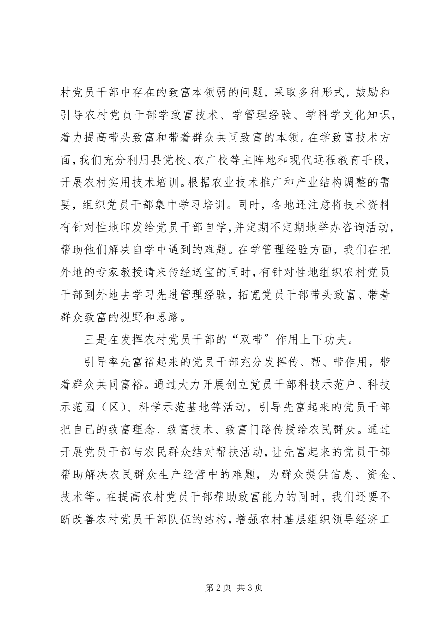 2023年发挥致富带头人在发展农村经济中的作用.docx_第2页