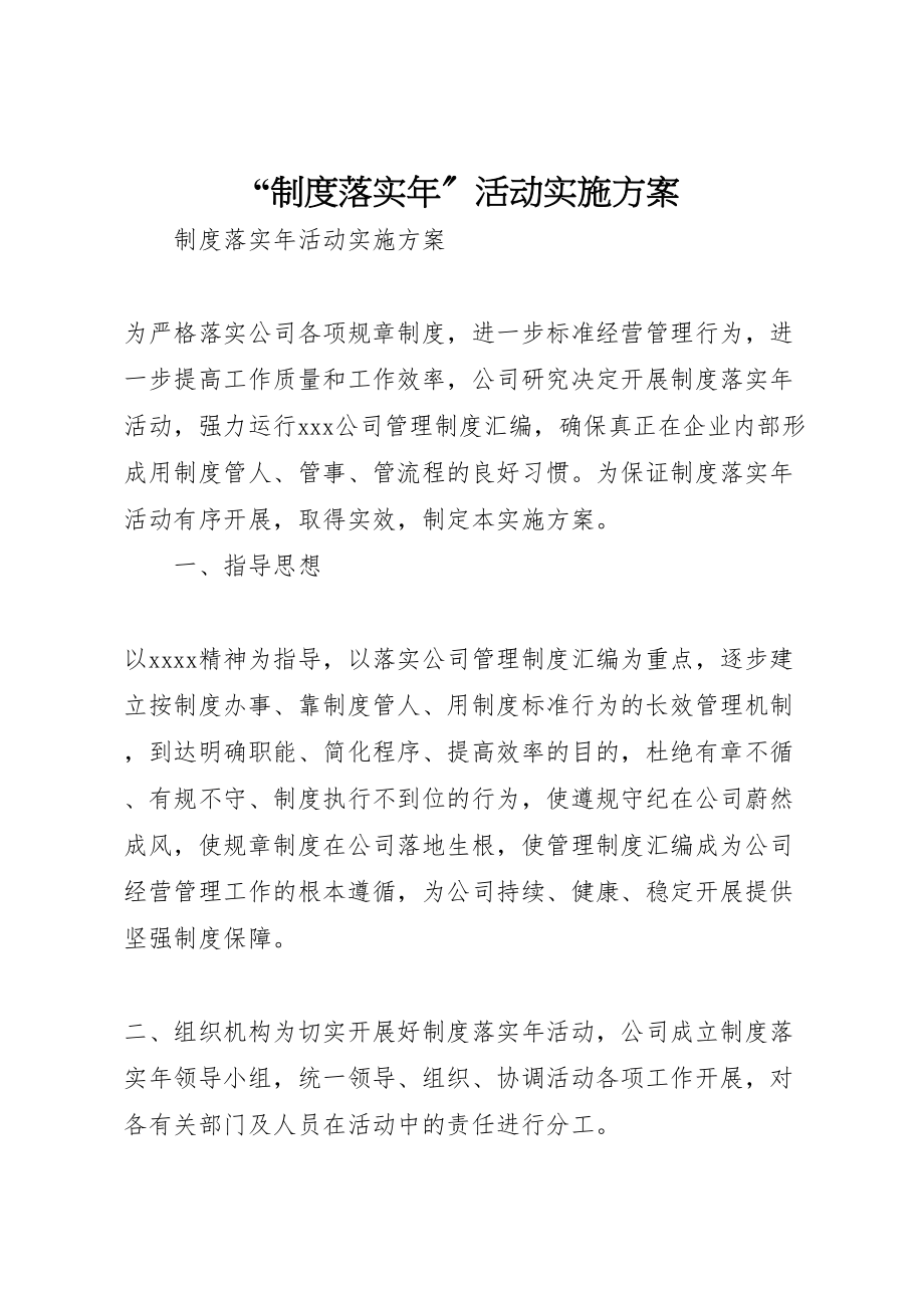 2023年制度落实年活动实施方案.doc_第1页