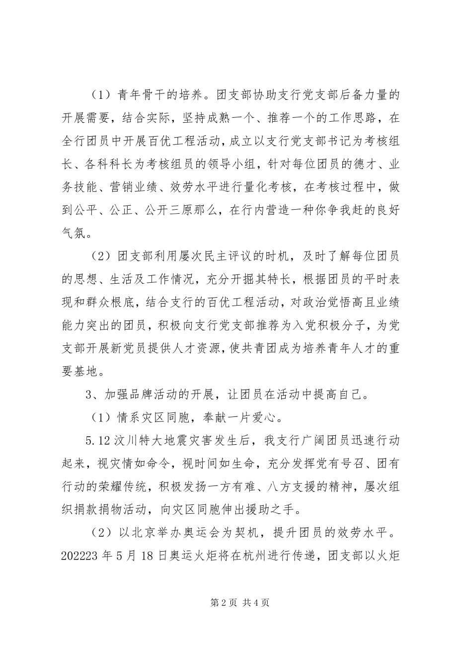 2023年团支部工作总结银行支部总结.docx_第2页