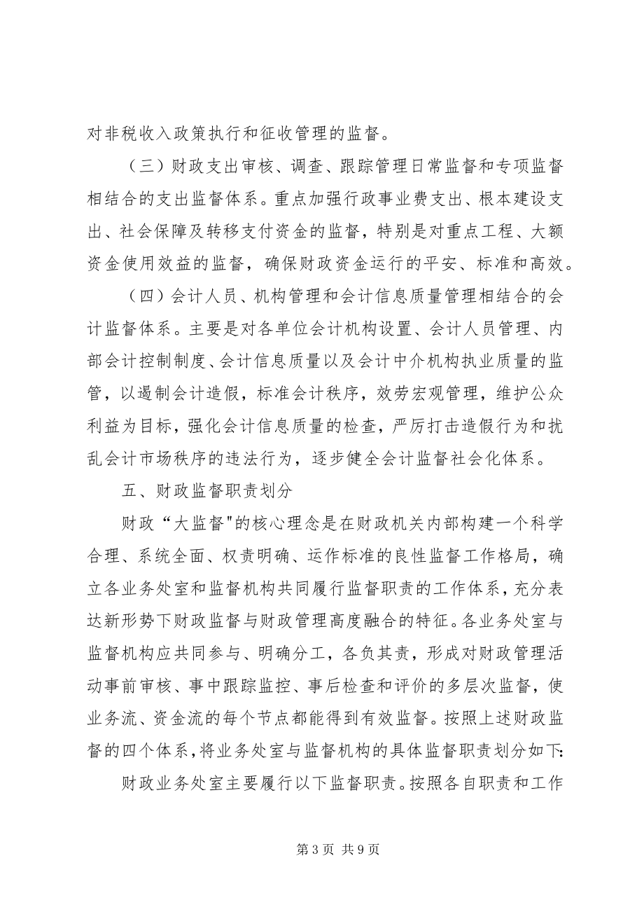 2023年财政局监督机制的实施意见.docx_第3页