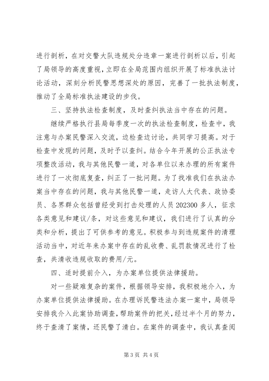 2023年公安民警年度个人总结民警年度考核个人总结新编.docx_第3页