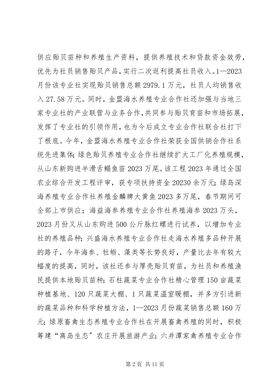 2023年供销社联社年度工作总结.docx_第2页