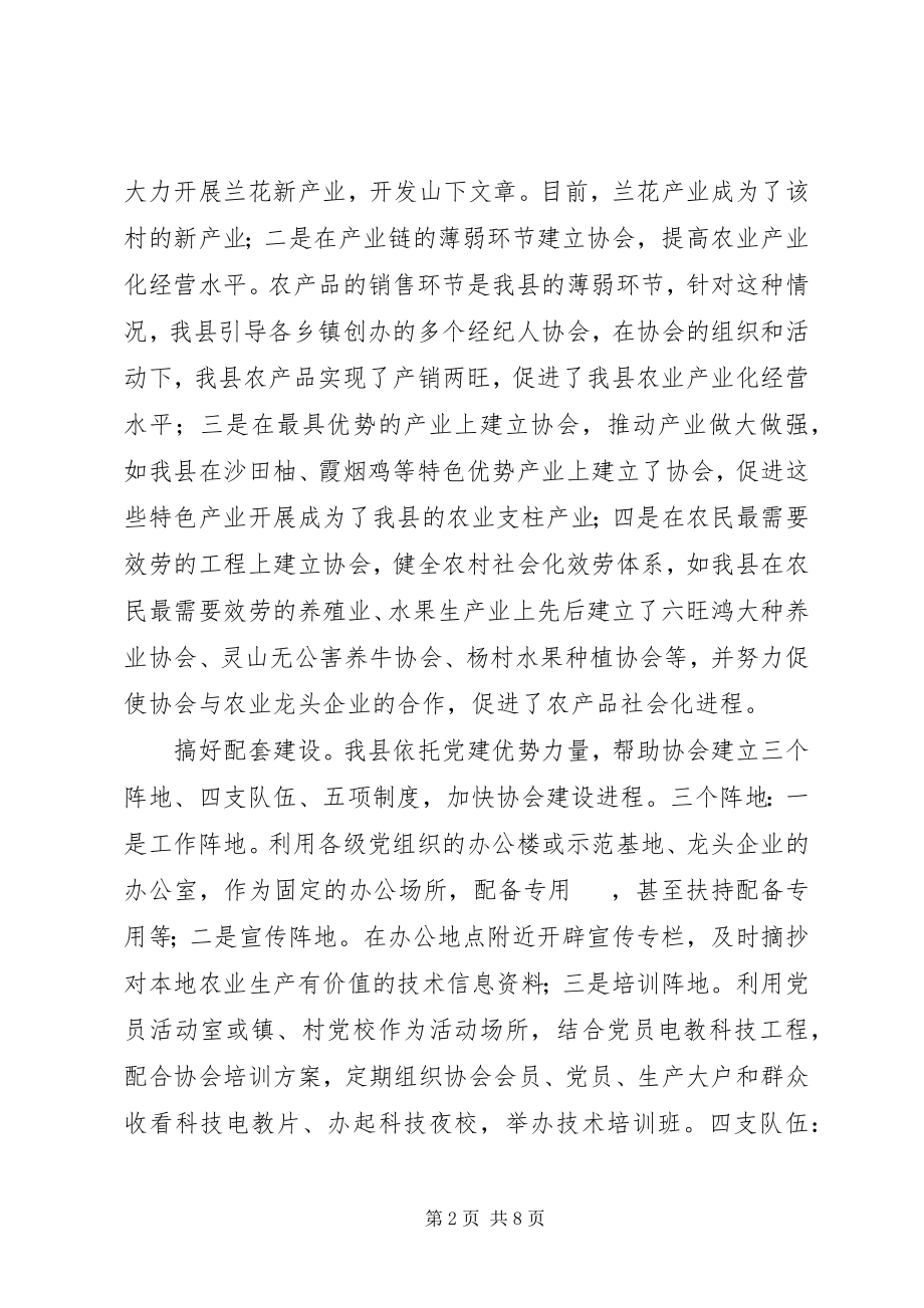 2023年发展农业专业协会提高农村产业化水平.docx_第2页