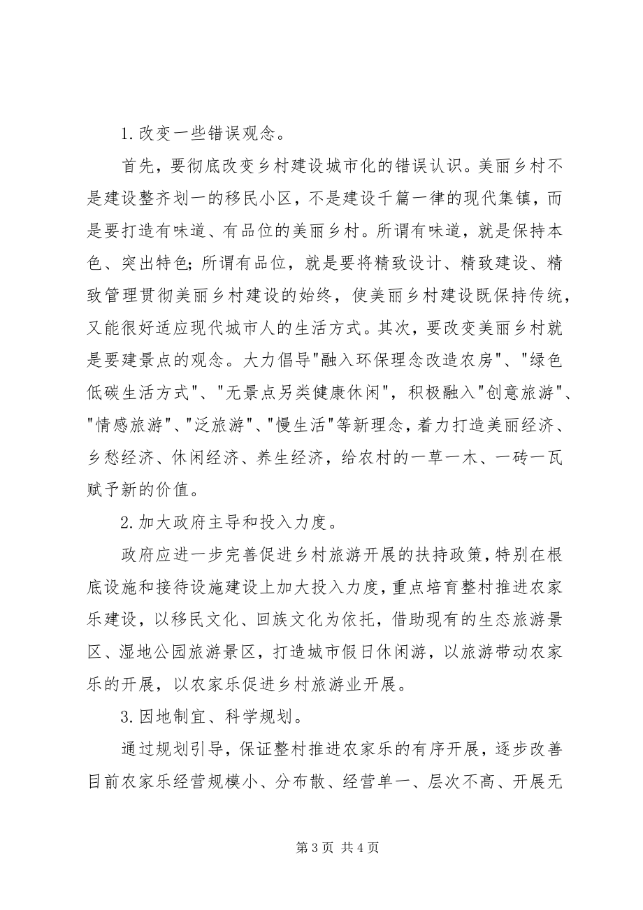 2023年考察学习乡村旅游心得体会.docx_第3页