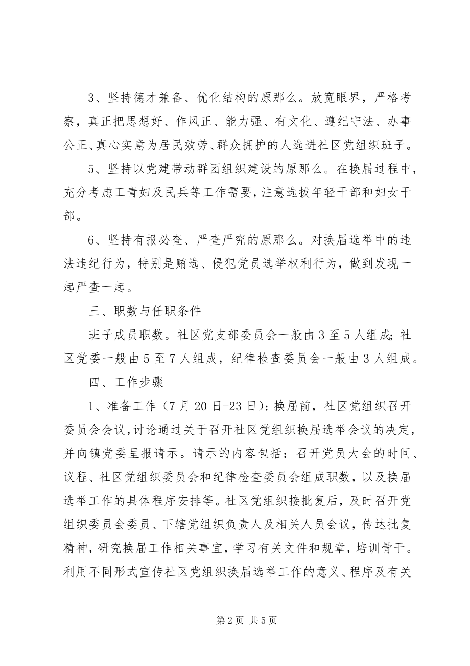 2023年社区党组织委员会换届选举工作实施意见.docx_第2页