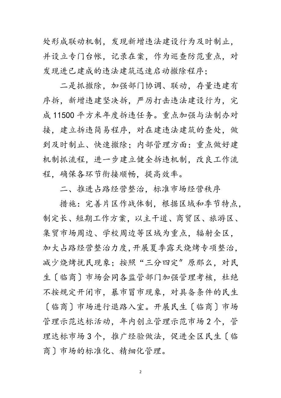 2023年区城管局年度工作目标及措施范文.doc_第2页