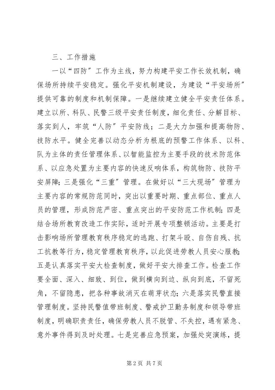 2023年劳教所平安创建实施计划.docx_第2页