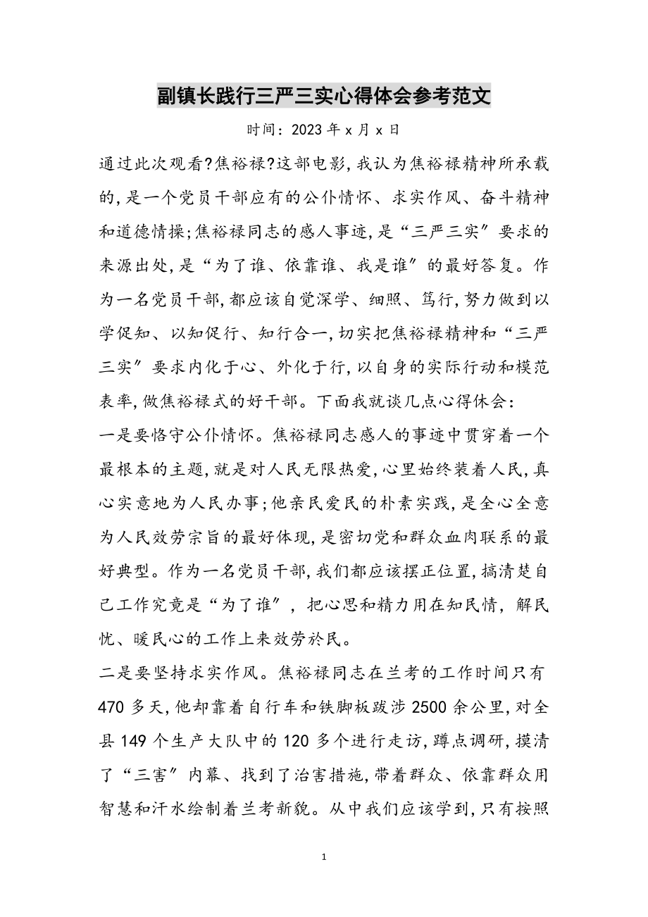 2023年副镇长践行三严三实心得体会参考范文.doc_第1页