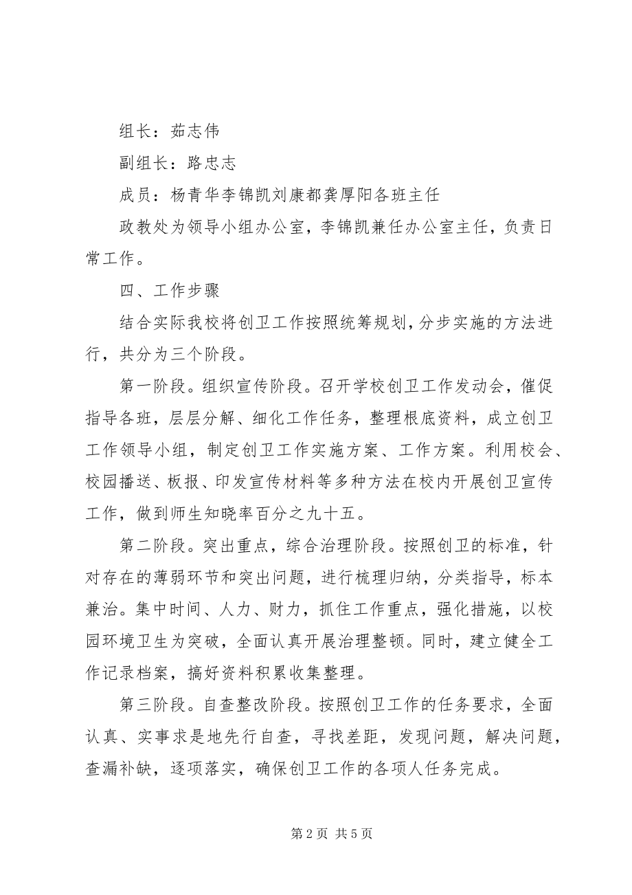 2023年XX县区教育局三卫一创实施方案新编.docx_第2页