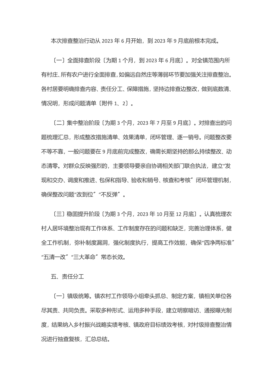 2023年xx镇农村人居环境突出问题排查整治行动方案.docx_第3页