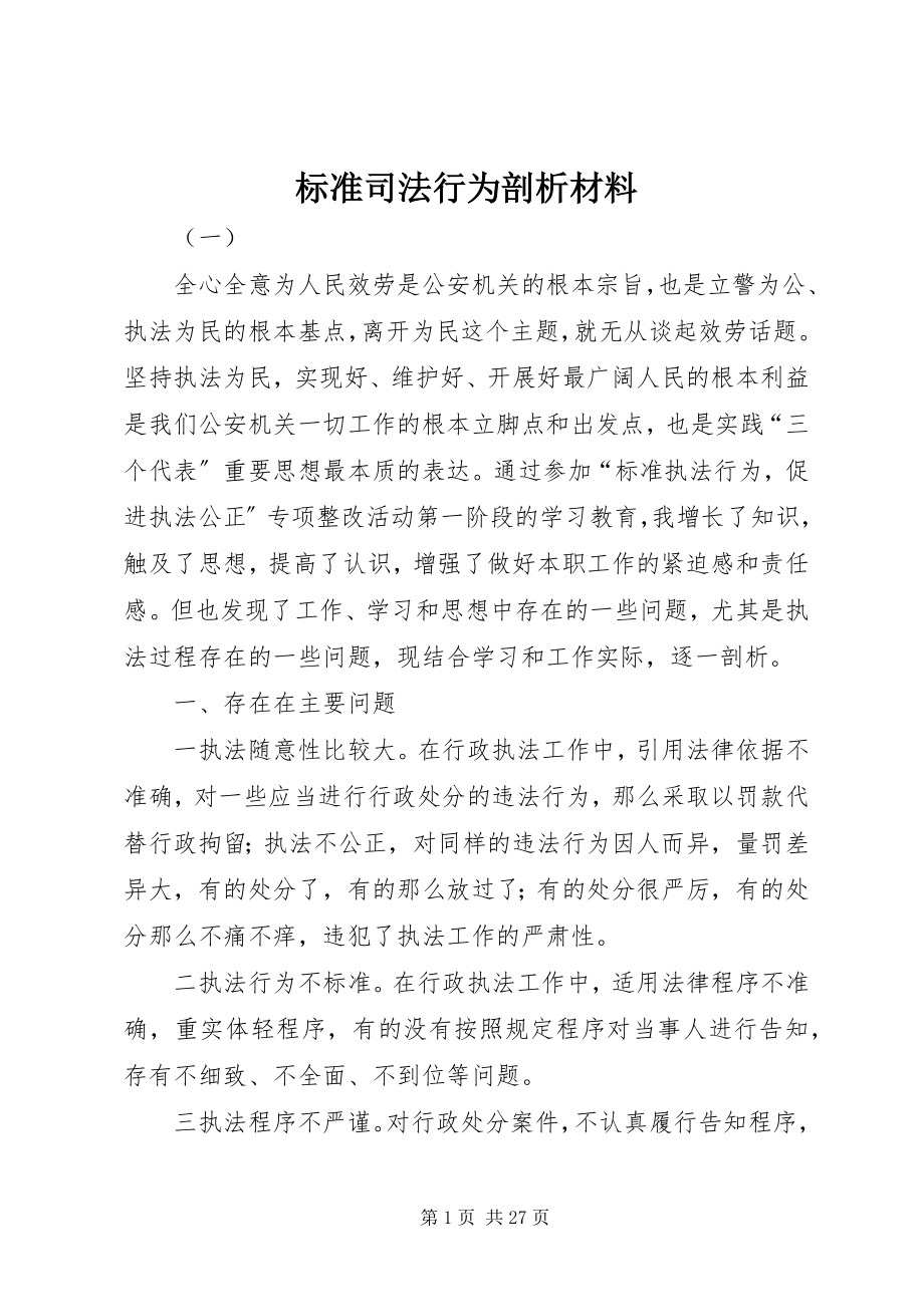 2023年规范司法行为剖析材料.docx_第1页