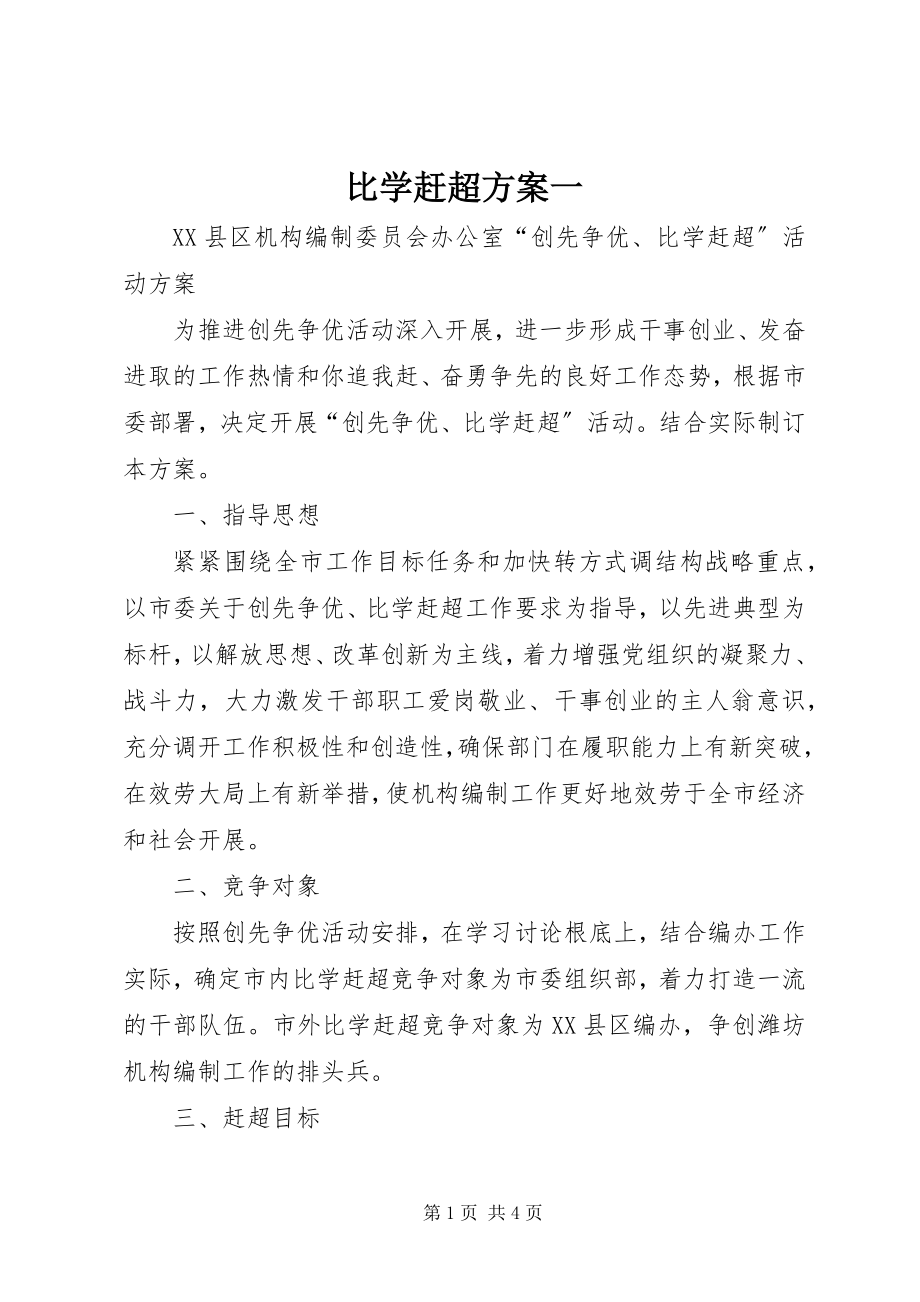 2023年比学赶超计划一新编.docx_第1页