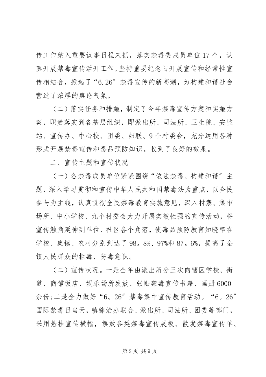 2023年健康人生绿色无毒毒品预防教育心得体会多篇.docx_第2页