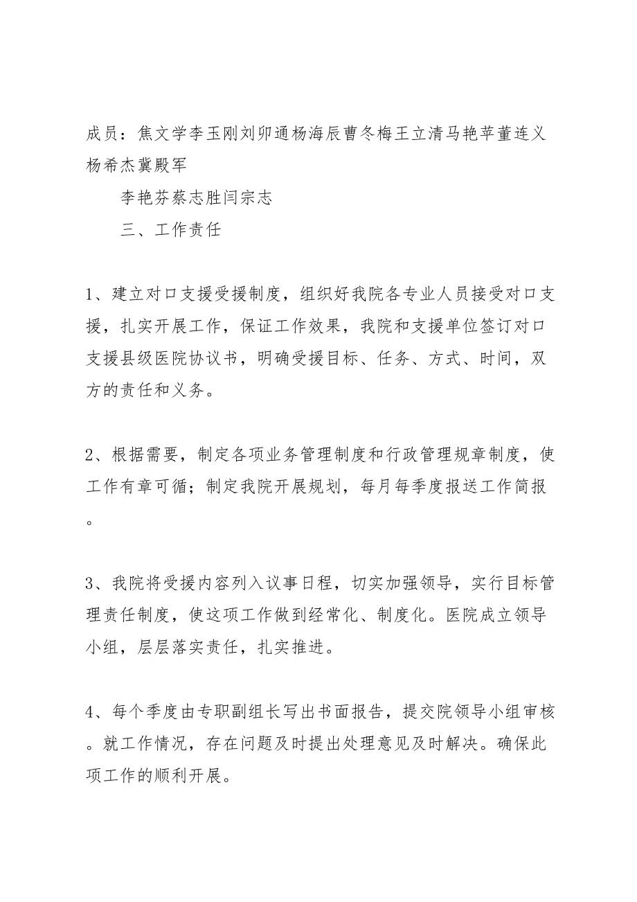 2023年医院对口支援实施方案.doc_第2页