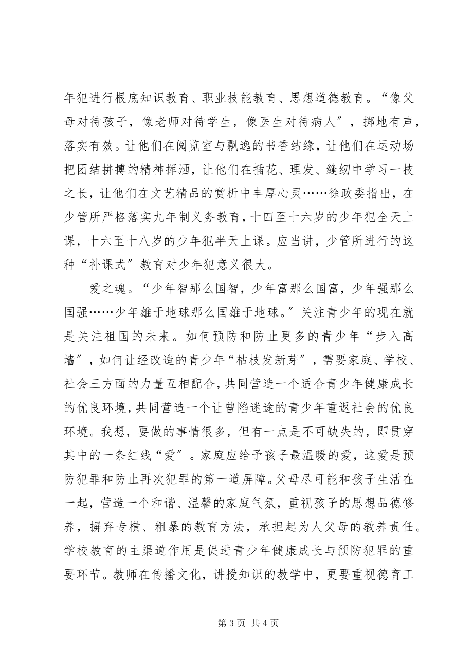 2023年参观未成年犯管教所心得体会2新编.docx_第3页