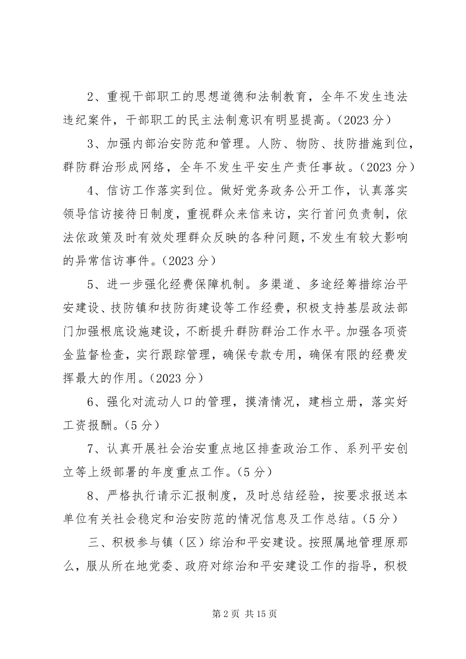 2023年安全目标责任书.docx_第2页