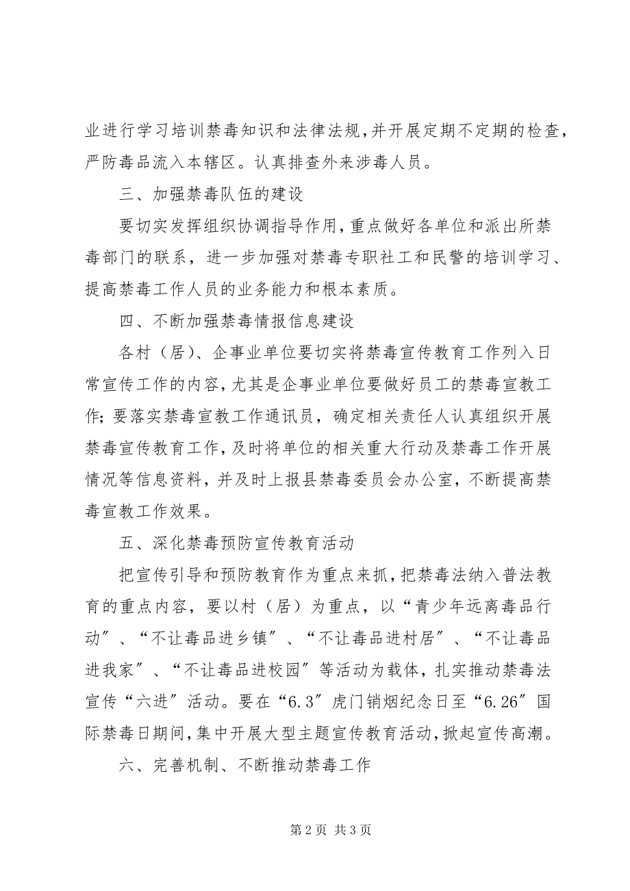 2023年街道度禁毒工作计划.docx_第2页