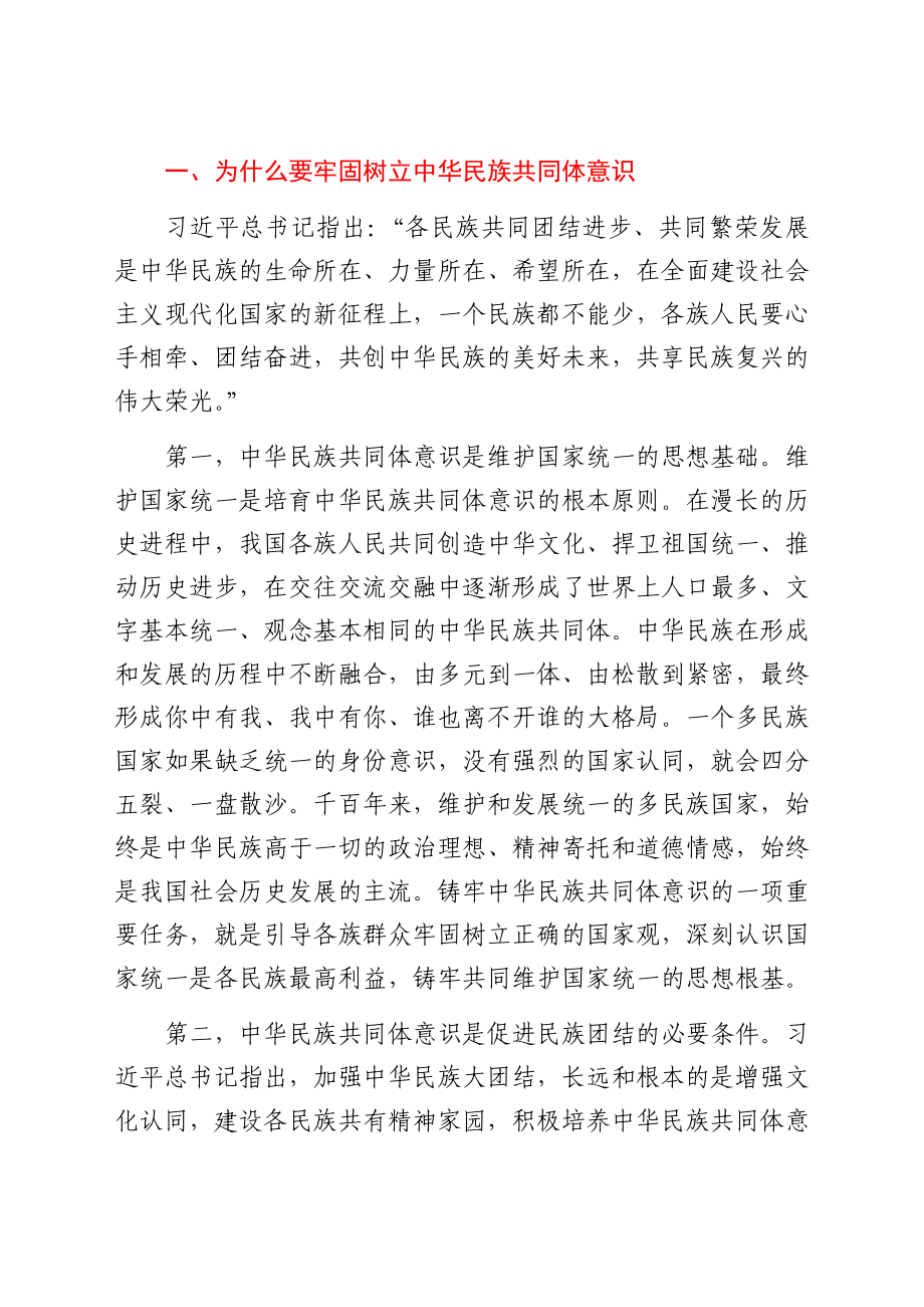 铸牢中华民族共同体意识研讨发言材料.docx_第2页