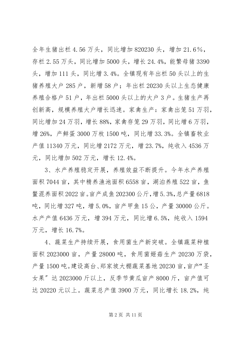 2023年乡镇农业农村工作总结新编.docx_第2页