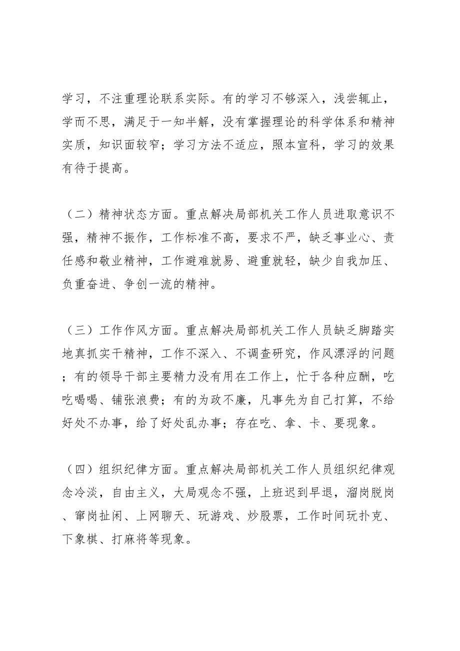 2023年党政机关思想纪律作风整顿方案.doc_第2页