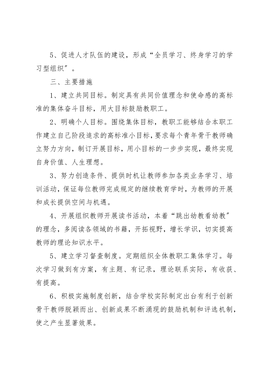 2023年创建学习型组织实施方案.docx_第2页