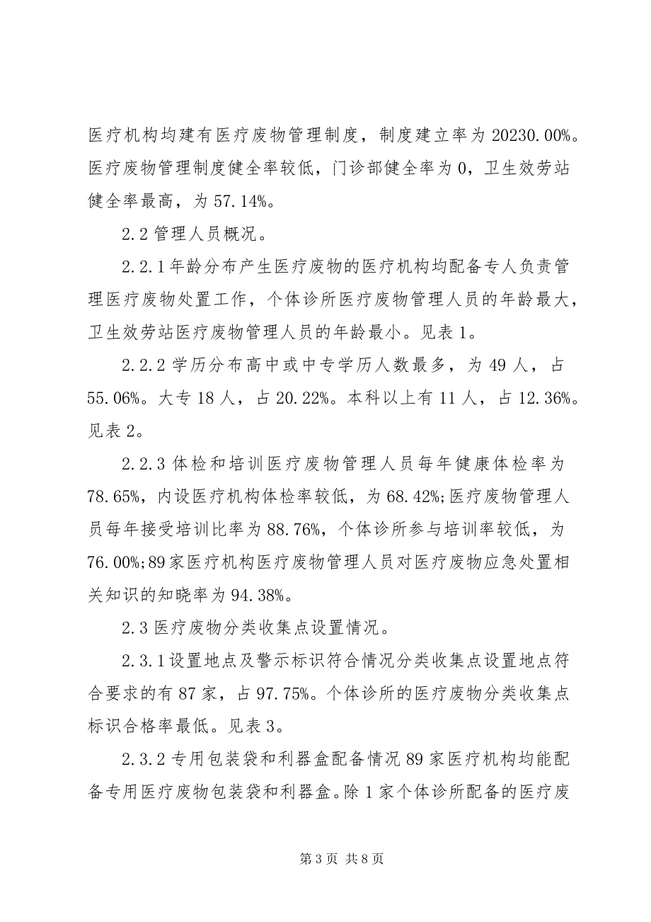 2023年医疗废物处置现状与监管模式探讨.docx_第3页