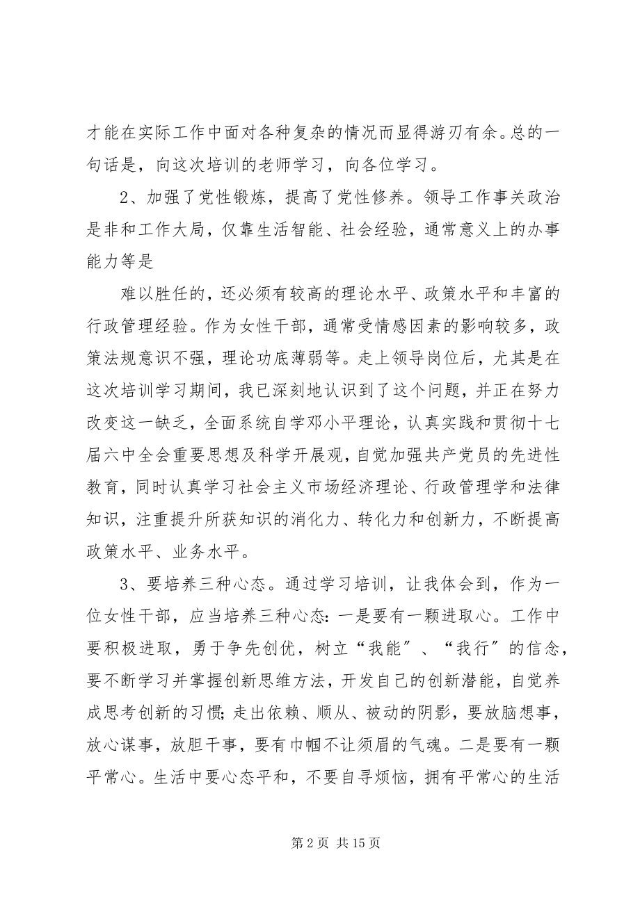 2023年妇女学习培训心得体会最终版.docx_第2页