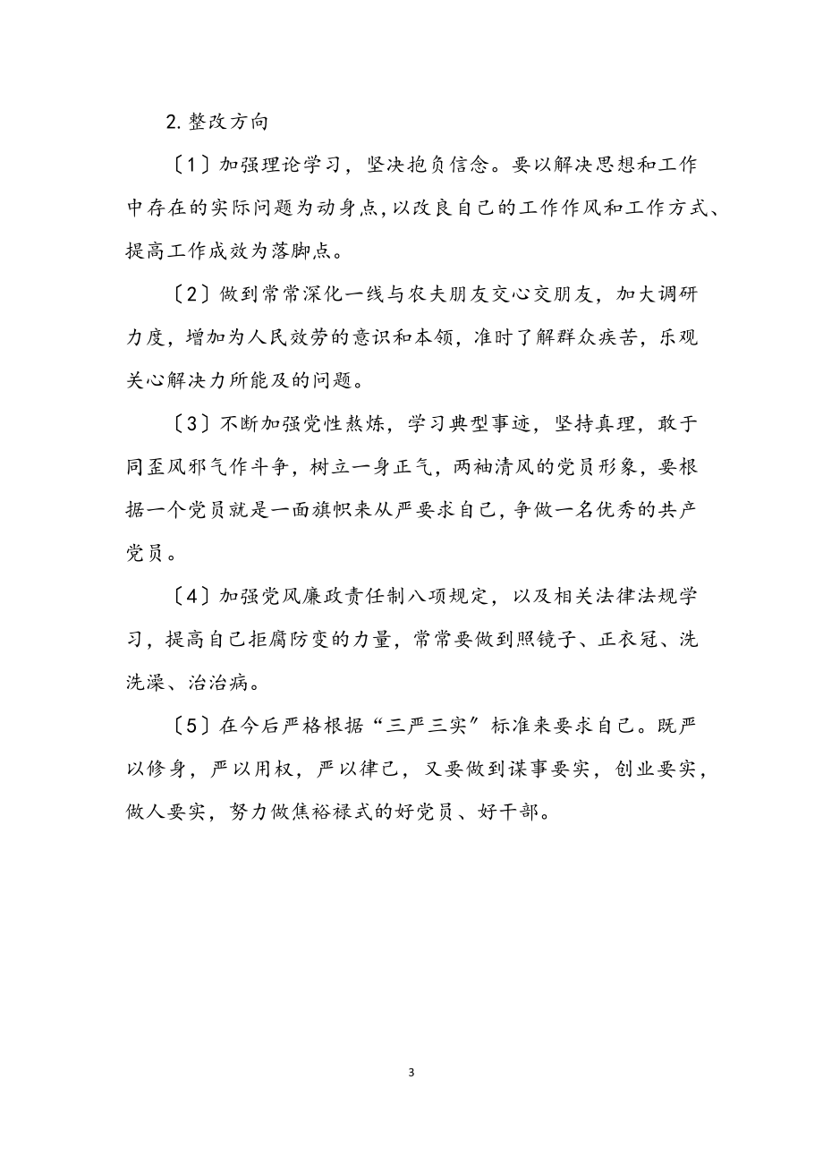 2023年乡镇党委副书记对照检查材料.docx_第3页