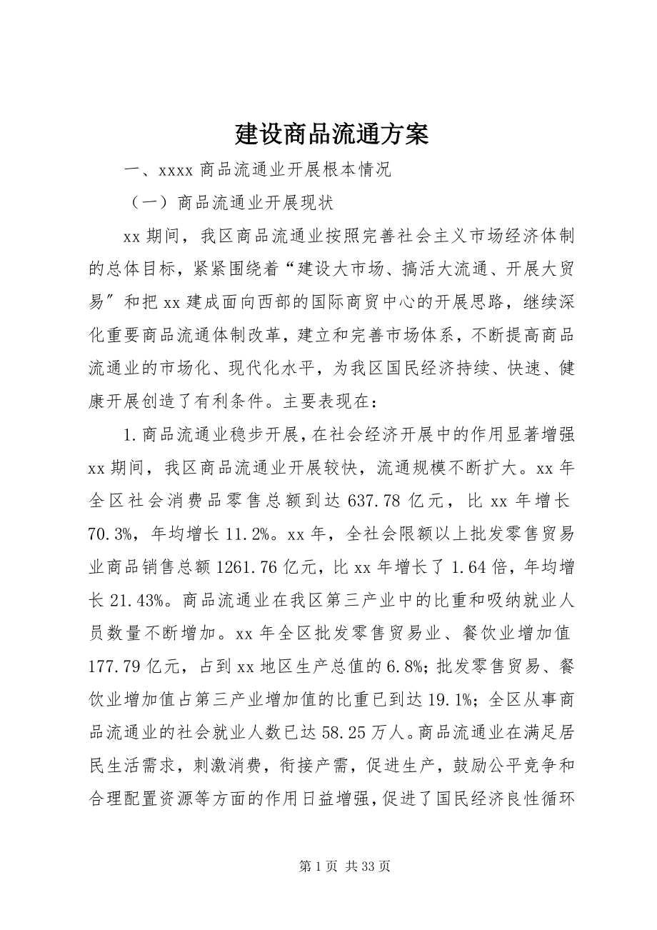 2023年建设商品流通计划.docx_第1页