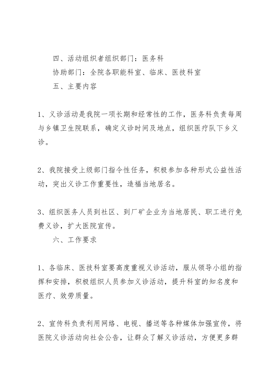 2023年医院义诊活动实施方案.doc_第2页