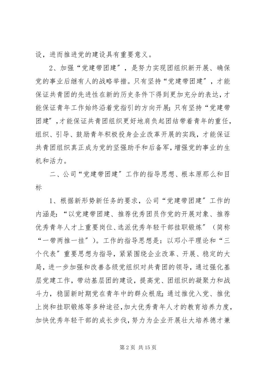 2023年加强全县非公有制企业党建带团建工作的意见.docx_第2页