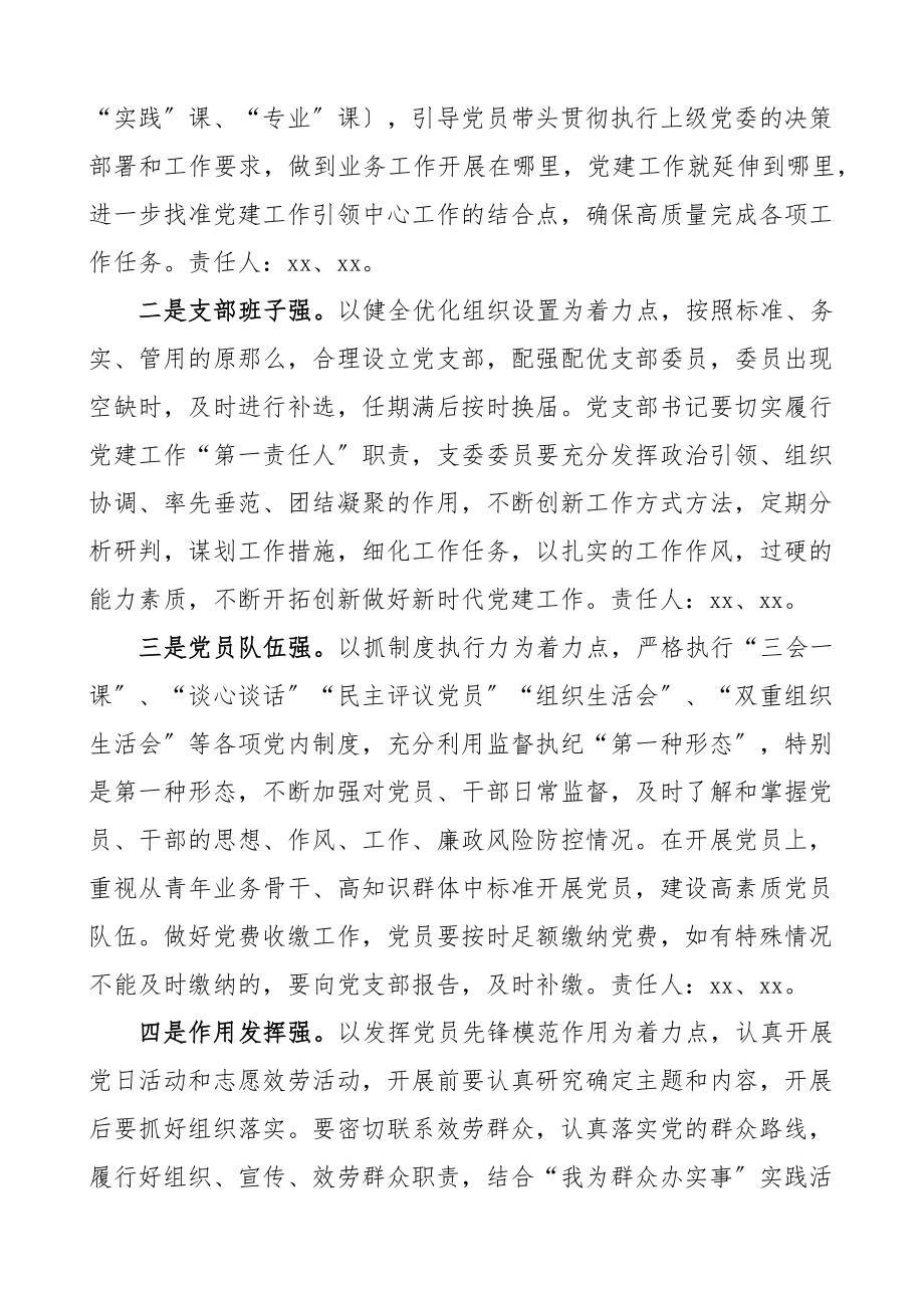 创建四强党支部争做优秀四先锋活动方案.docx_第2页