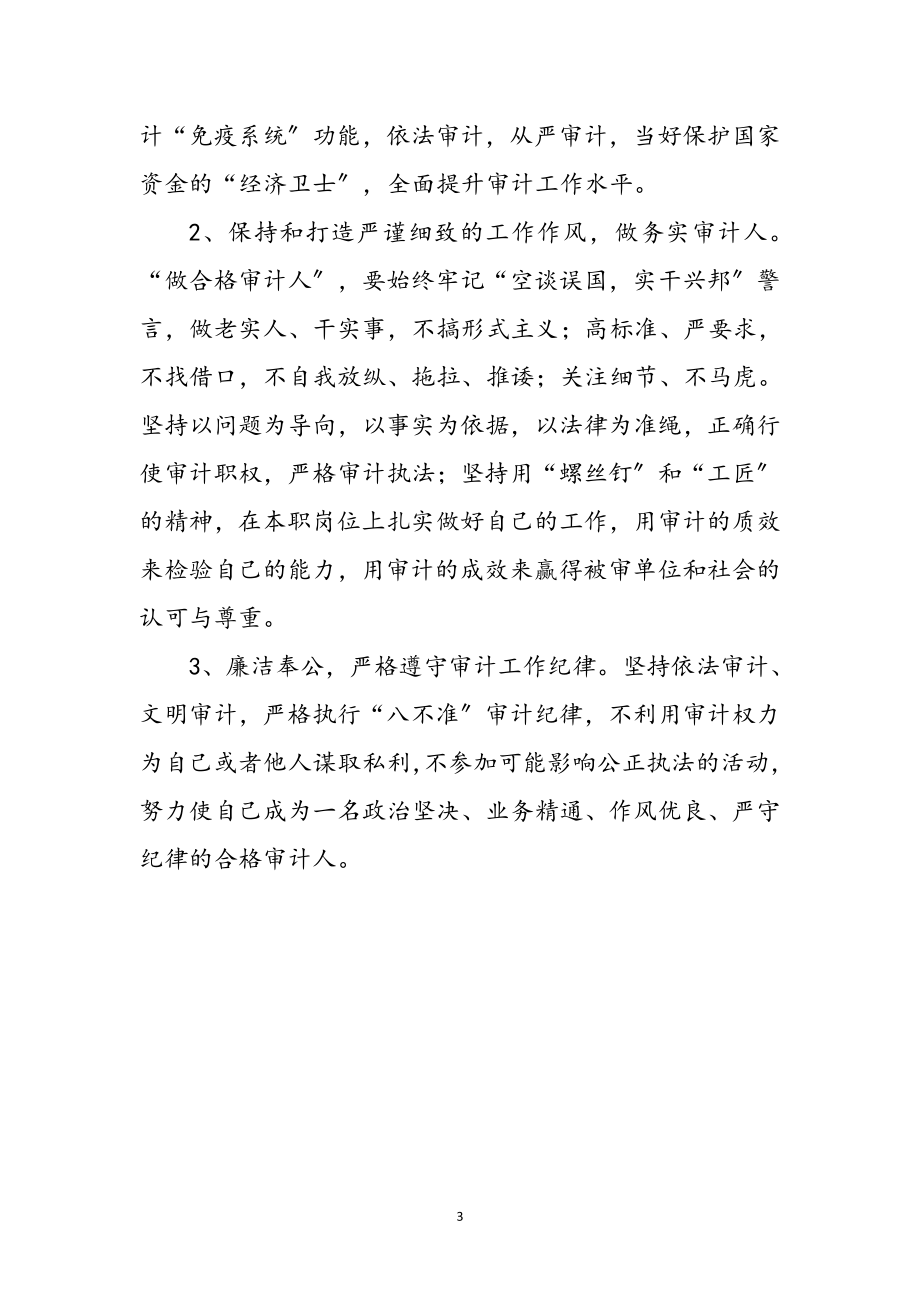 2023年审计人员学习十九大心得体会参考范文.doc_第3页