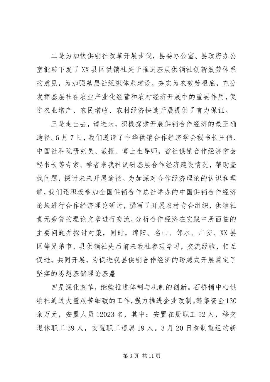 2023年县供销合作社年度工作总结.docx_第3页