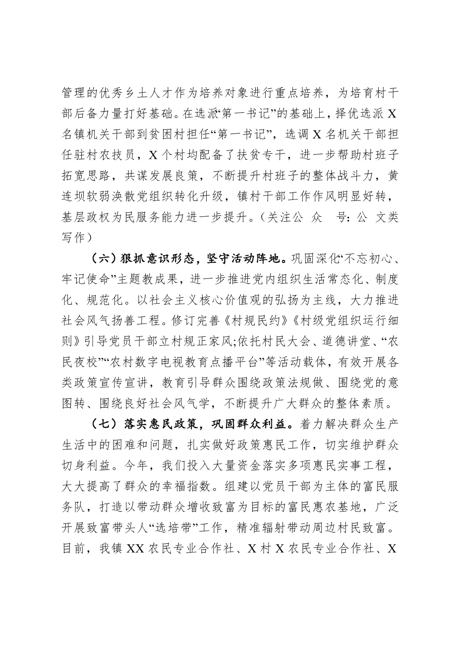 乡镇2020年党建工作总结.docx_第3页