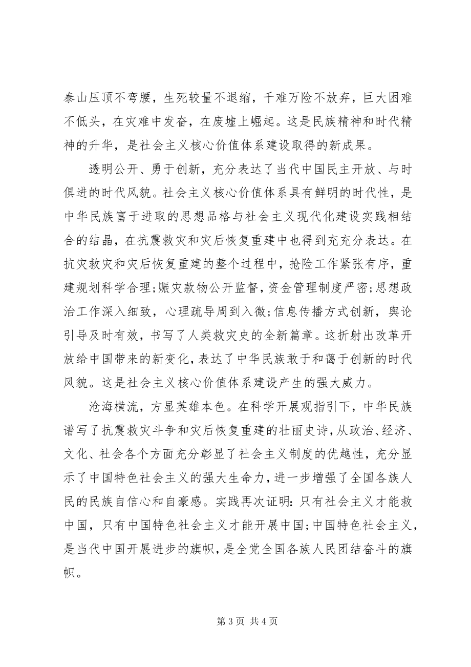 2023年党员思想汇报坚持社会主义道路.docx_第3页