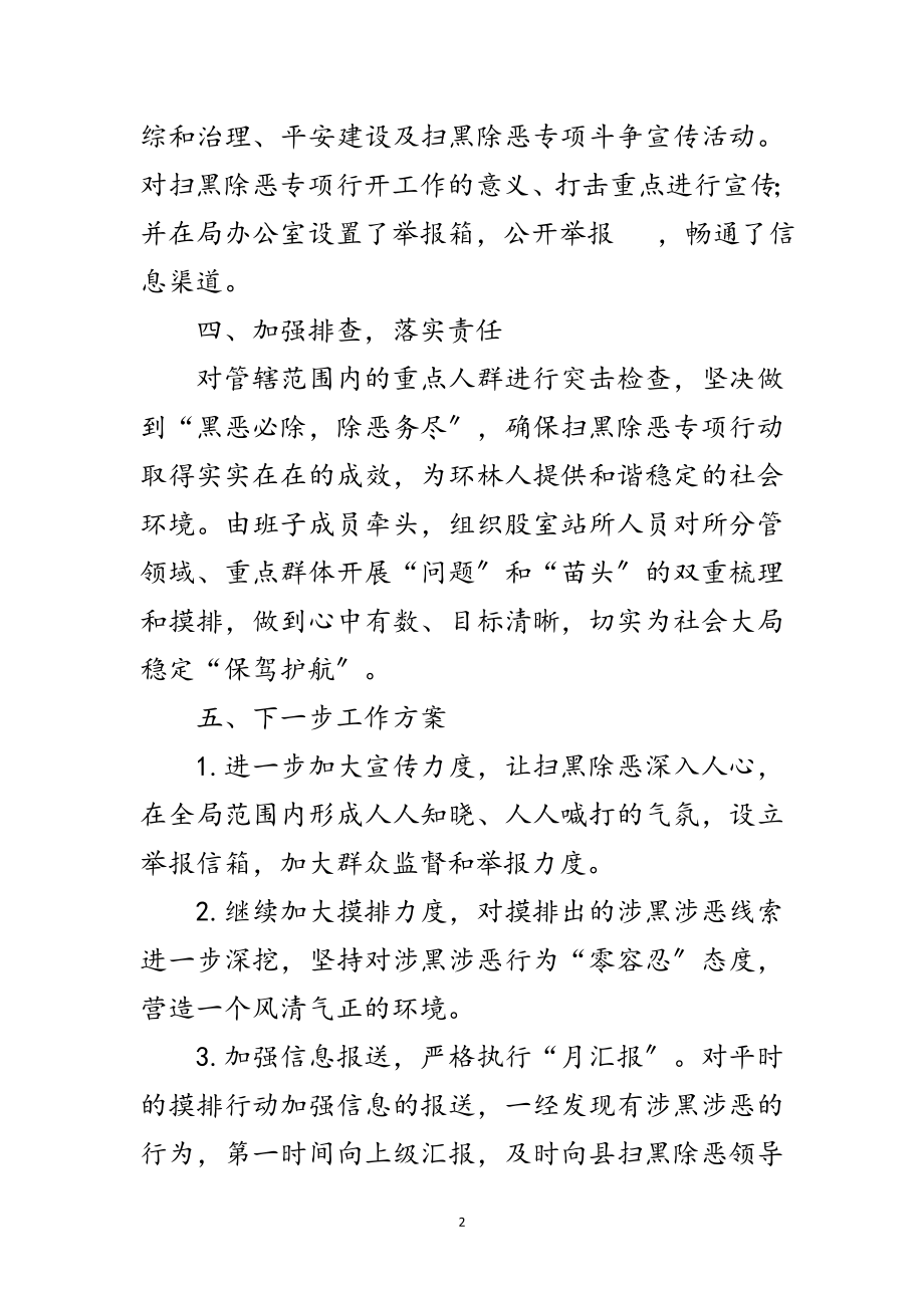 2023年年扫黑除恶专项斗争总结范文.doc_第2页