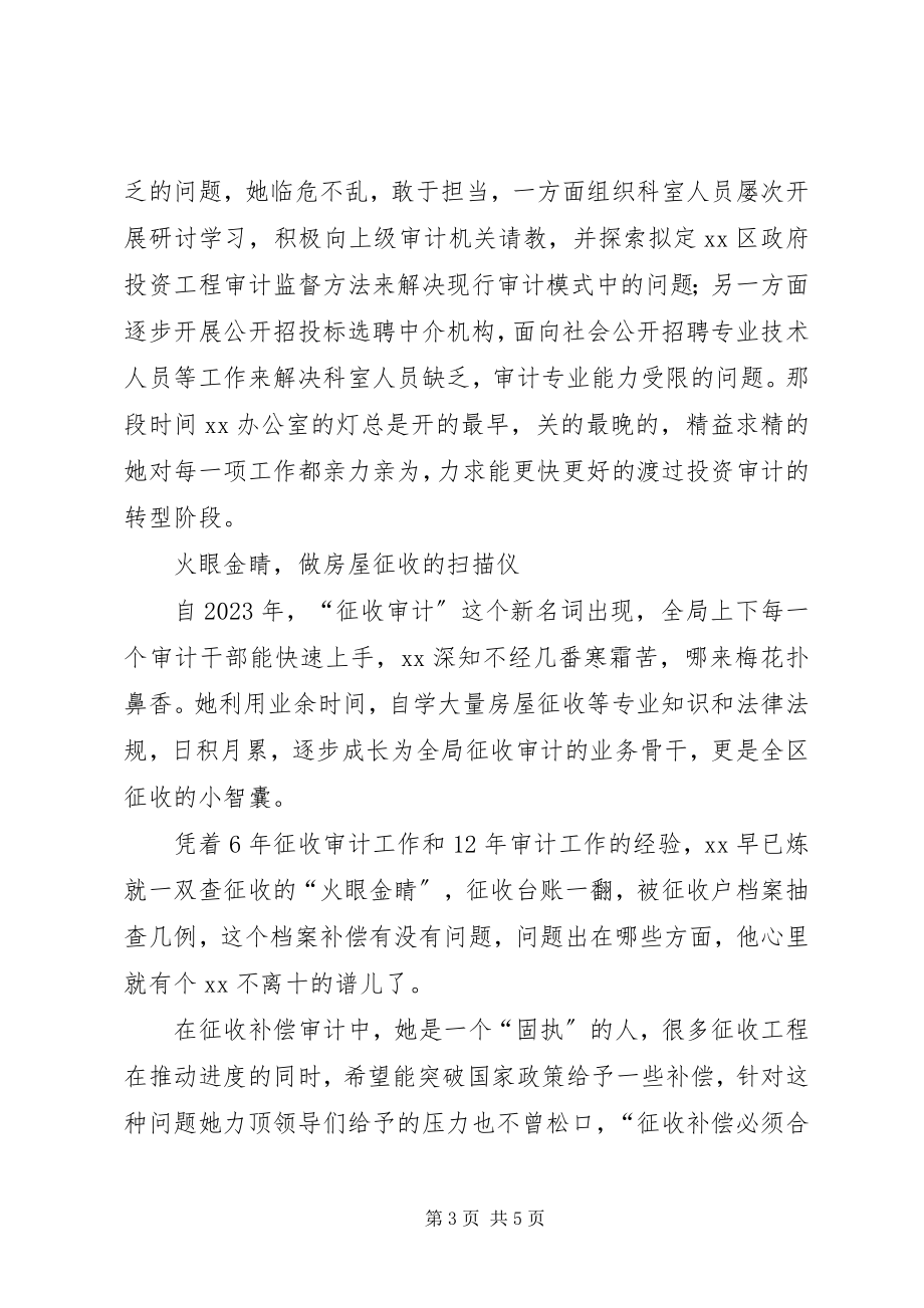 2023年审计中心副主任先进事迹.docx_第3页